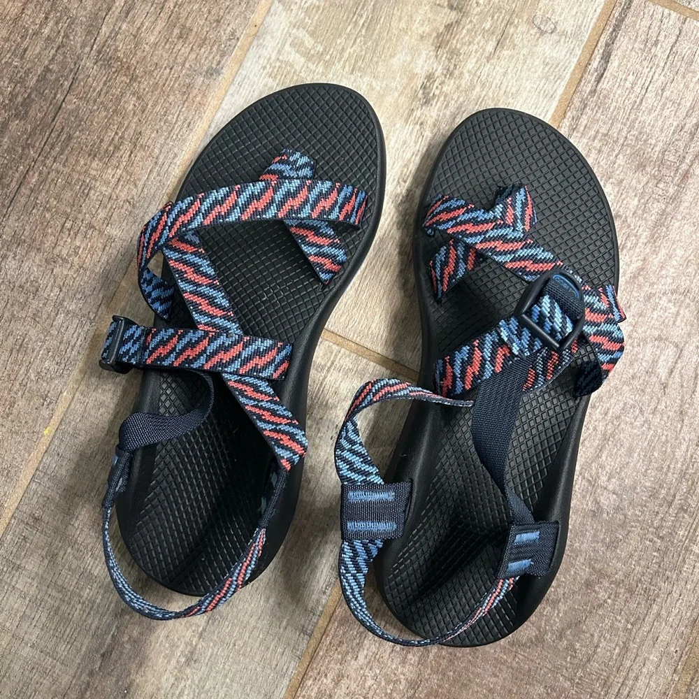 Chaco Z2 Classic Athletic Sandal in Static Eclipse Sz 10 - Picture 4 of 5